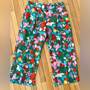 J crew re-imagined colorful pants size 12